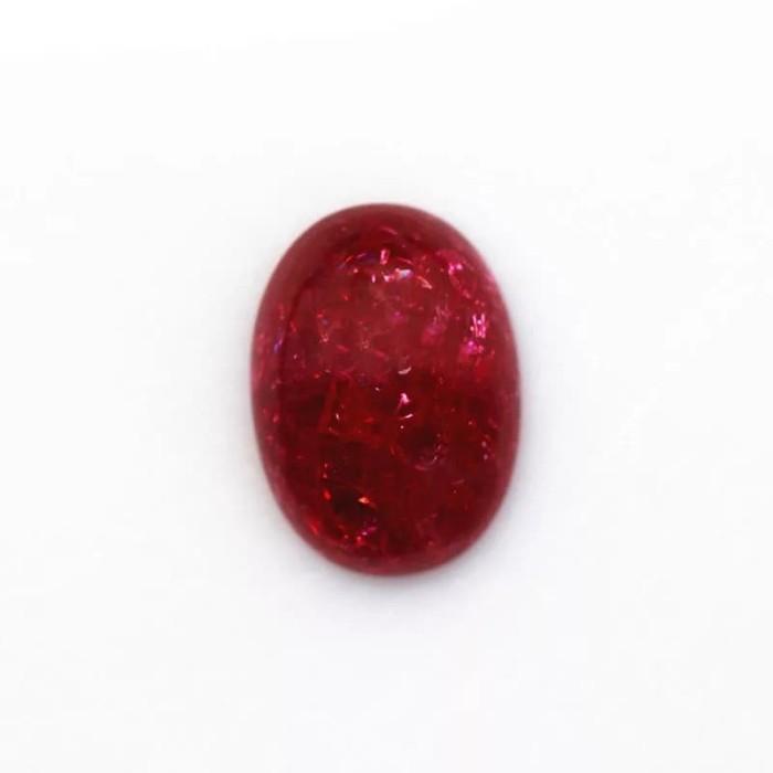 Batu Akik Pecah Seribu Merah Seribu Bodyglass Kristal