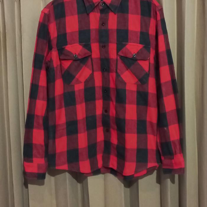 Brand kemeja  EDWIN flannel Original