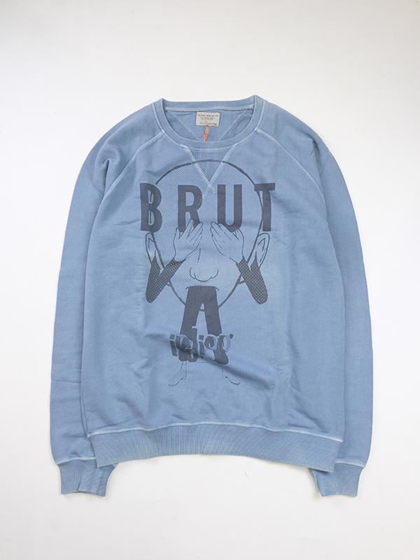 Sawyer Brut Indigo Org.Sweatshirt OD Blue