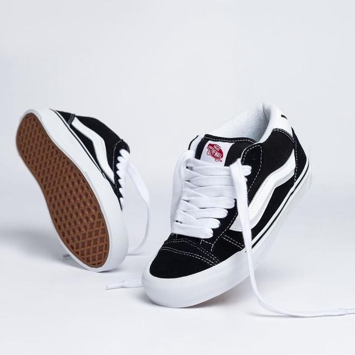 VANS KNU SKOOL MID BLACK WHITE ORIGINAL