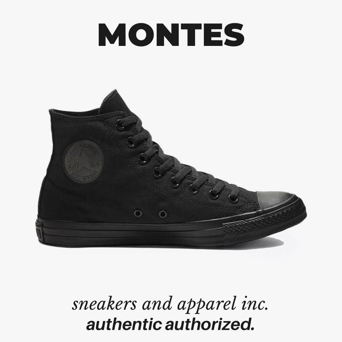 Converse Chuck Taylor All Star Hi Black Mono Original M3310C