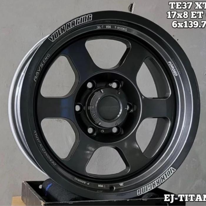 velg mobil r17 VOLKRAYS TE37 XT velg ring 17 Fortuner Pajero Hilux