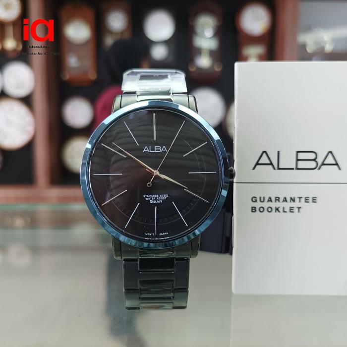 JAM TANGAN ALBA PRIA AH8395X1 Original Stainles Steel