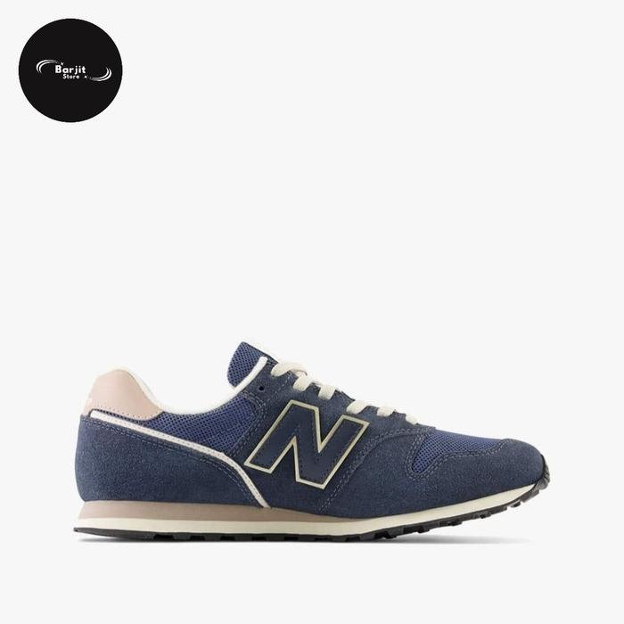Sepatu Sneakers Pria NB 373 Navy(ORIGINAL100%)NEWML373TF2