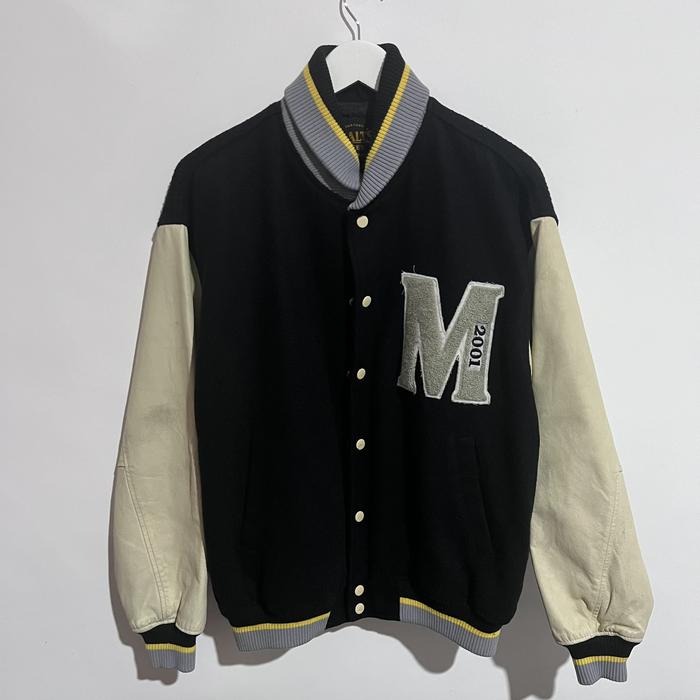 Vintage Varsity Leather Jacket Malts 2001