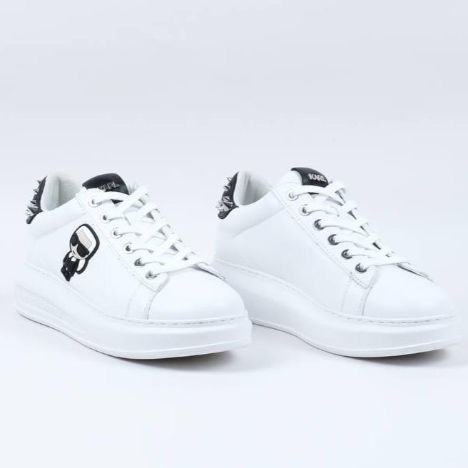 Kapri Ikonic Stud Tab White Black For Women