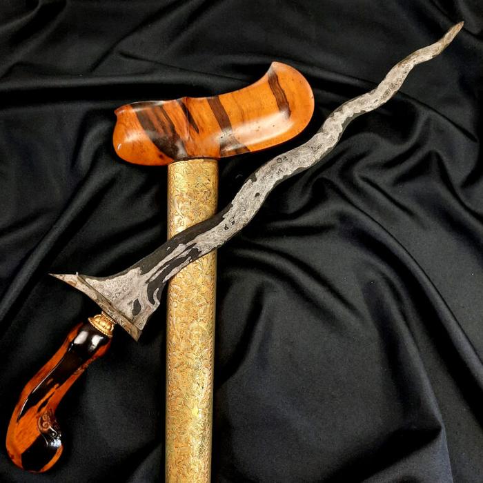 Keris Buto Ijo Luk 9 Tangguh Mataram Sultan Agung Original Langka