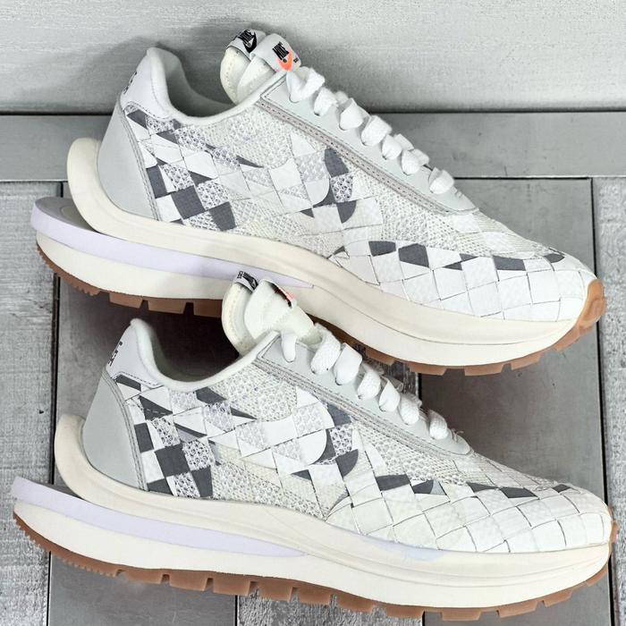 Sacai Vaporwaffle Woven x Jean Paul White