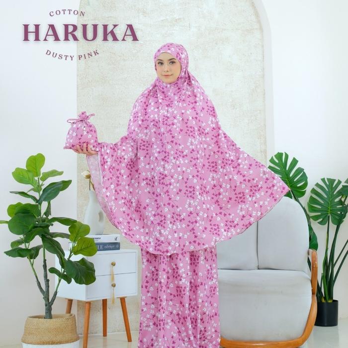 mukena cotton Haruka Quincy
