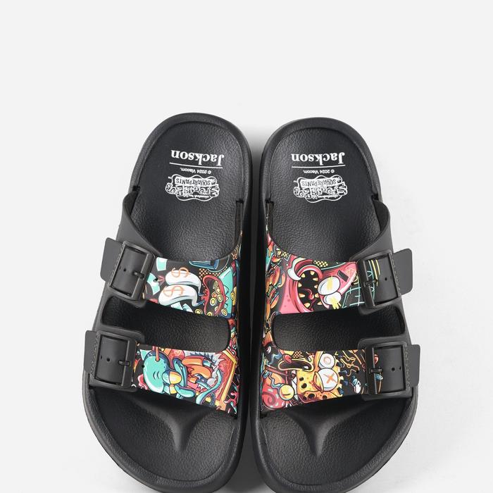Sandal Selop Karet Jackson x Spongebob