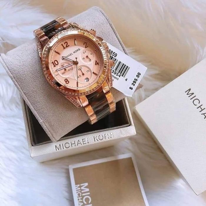 Jam Tangan Wanita MK5859 5859 Watches Stainless