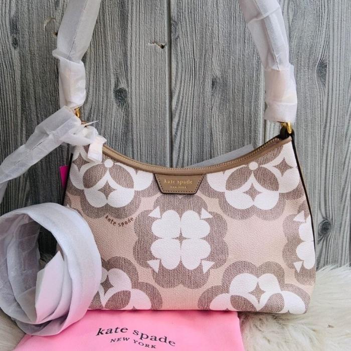 TAS BRANDED Flower Monogram Reece Shoulder Bag