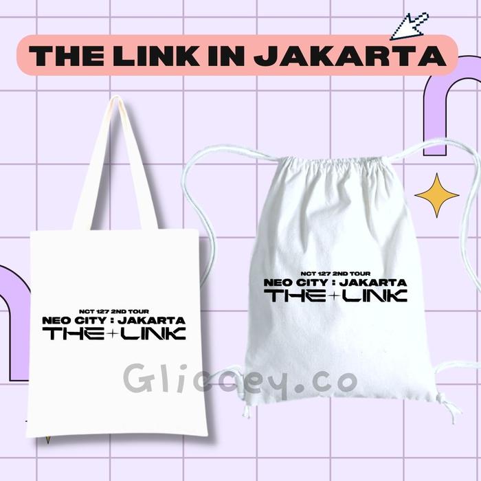 THE LINK IN JAKARTA TOTEBAG || TAS STRING NCT 127