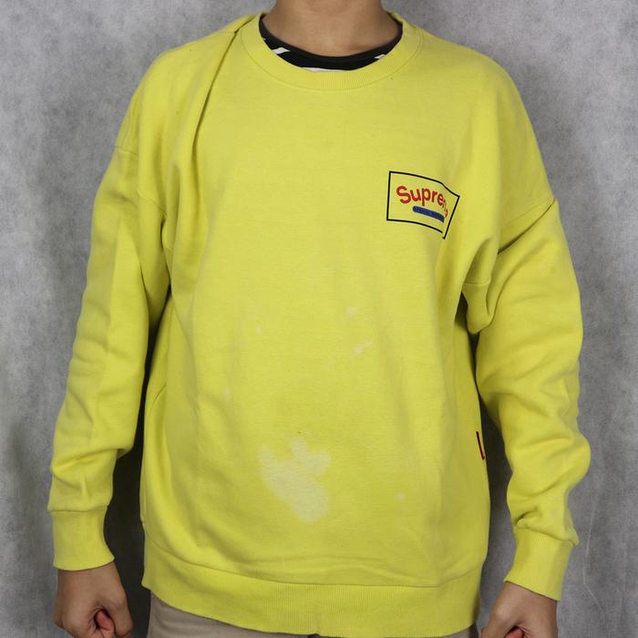thrif-t Hoodie/crewneck SIZE L brand SUPRAM-E ada minus