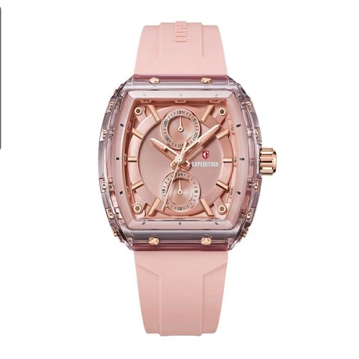 Jam Tangan Wanita EXP EX 6814 MFRRGPN Light Pink
