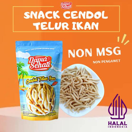 Dapur Sehati Cendol Telur Ikan Cemilan Anak 100gr