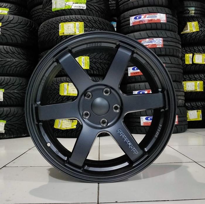 velg mobil ring 18 flow forming TE37 velg civic.innova,camry,accord,