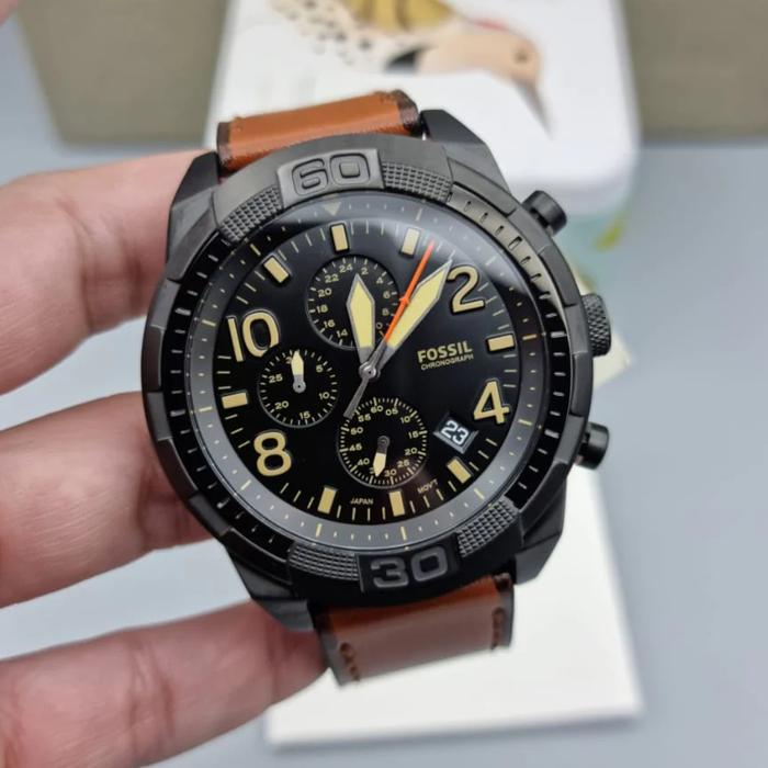 JAM TANGAN PRIA FOSSIL FS5714 / FS 5714 BRONSON CHRONOGRAPH ORIGINAL