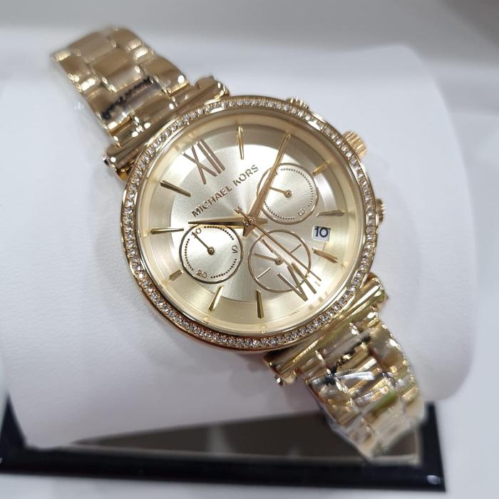 Jam Tangan Wanita MK6559 6559 Stainless Watches