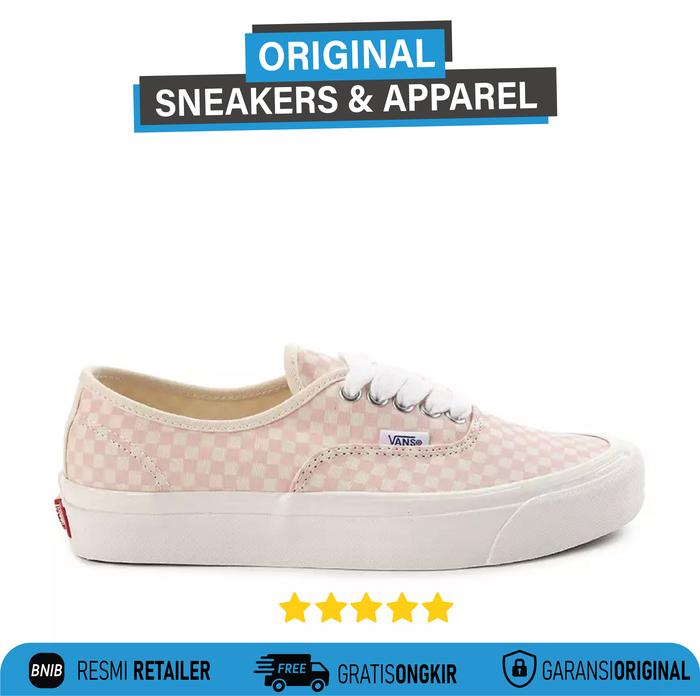 VANS Authentic Anaheim DX 44 Mini Check Pink/White