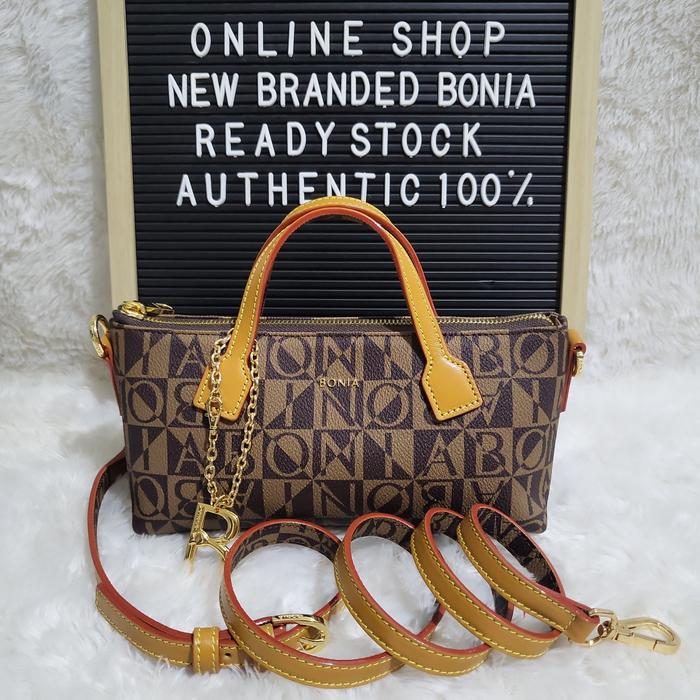 tas bonia original sling bag mini monogram uk 21x10x11cm