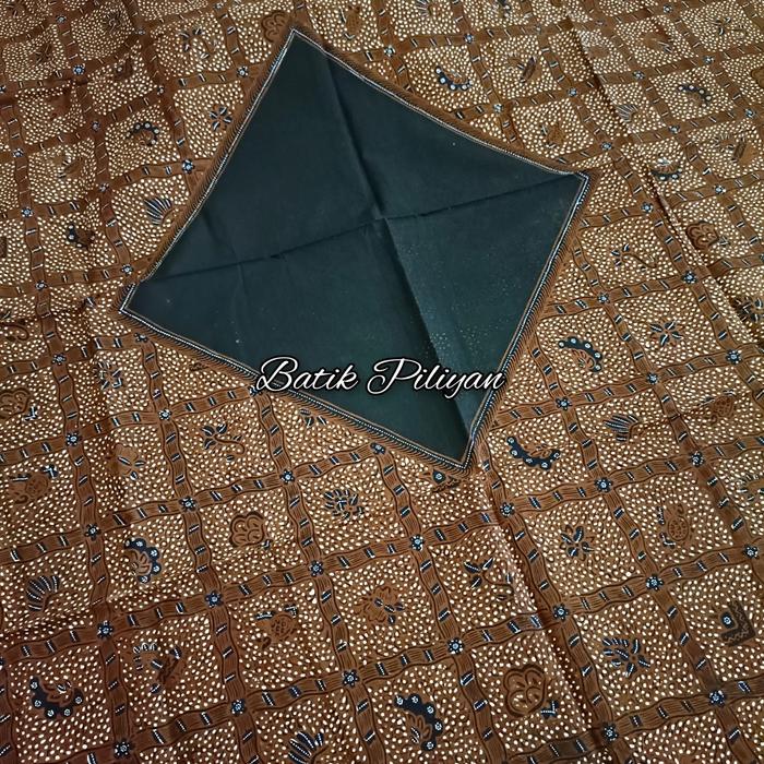 Udeng / Bahan Blangkon Batik Tulis Warna Alam motif Sido Mukti Solo