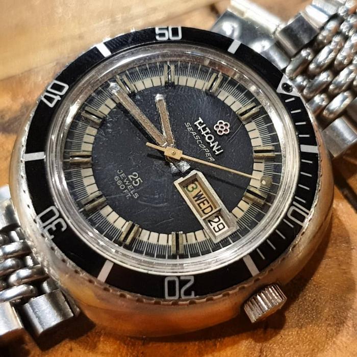 Rare Diver Seascooper Watch by Titoni