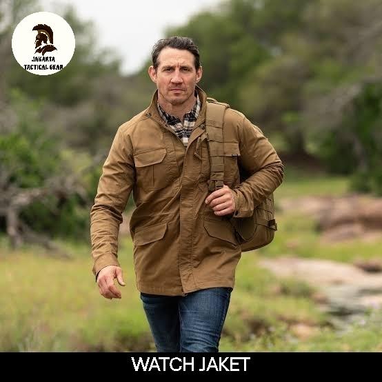 jaket Tactical pria Model M65 Original 511 Watch Jaket