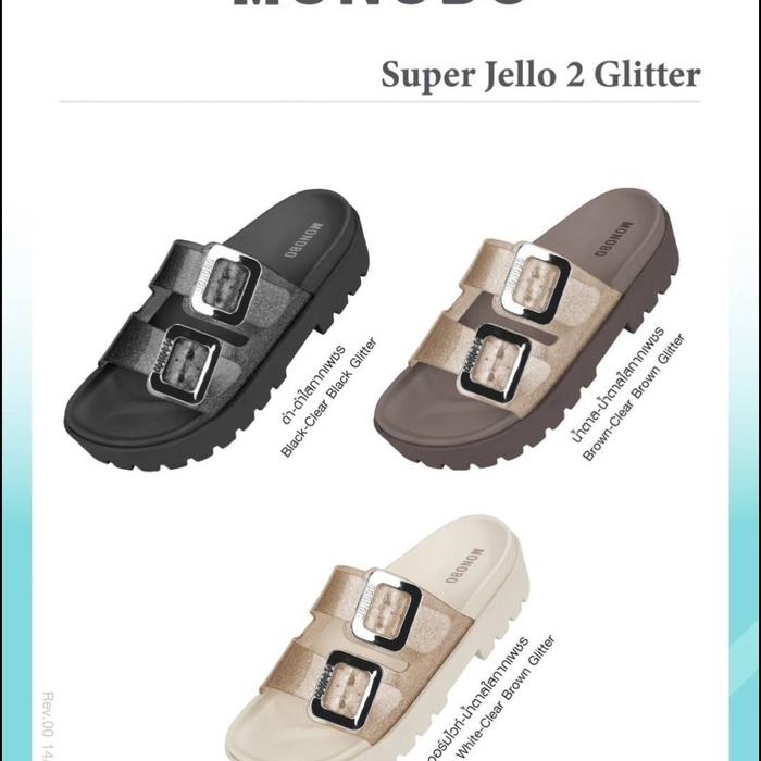 sandal super jello 2 glitter original  Monobo Thailand