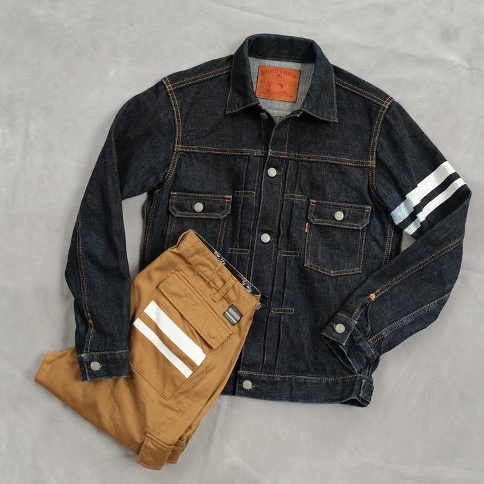 Jaket Momotaro 21-05SP GTB Selvedge Original Made in Japan