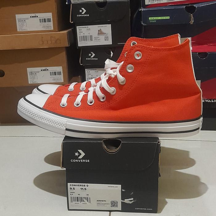 Converse ctas high orange