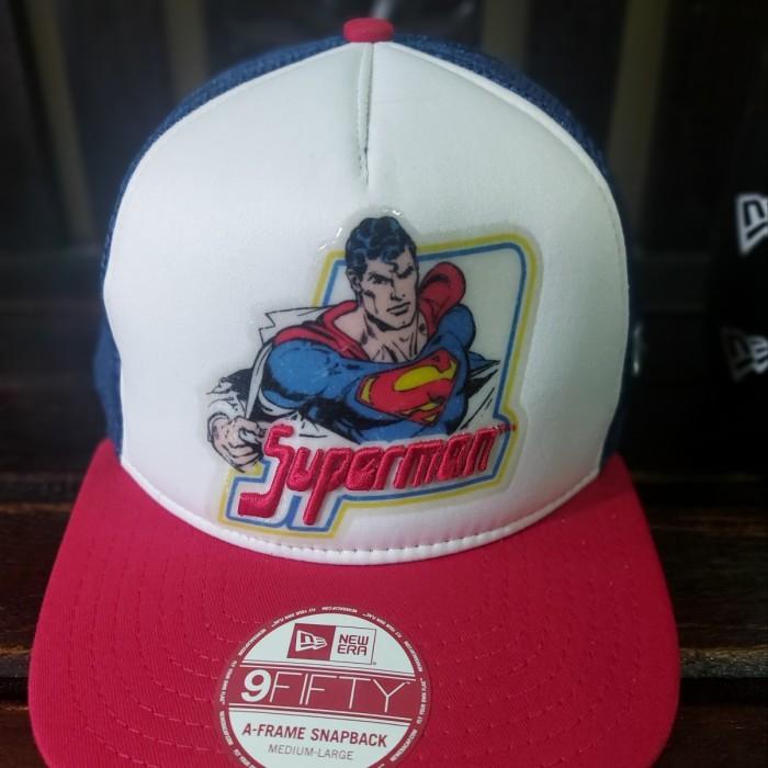 New Era 9Fifty Mesh Superman / Topi New Era Original Rare