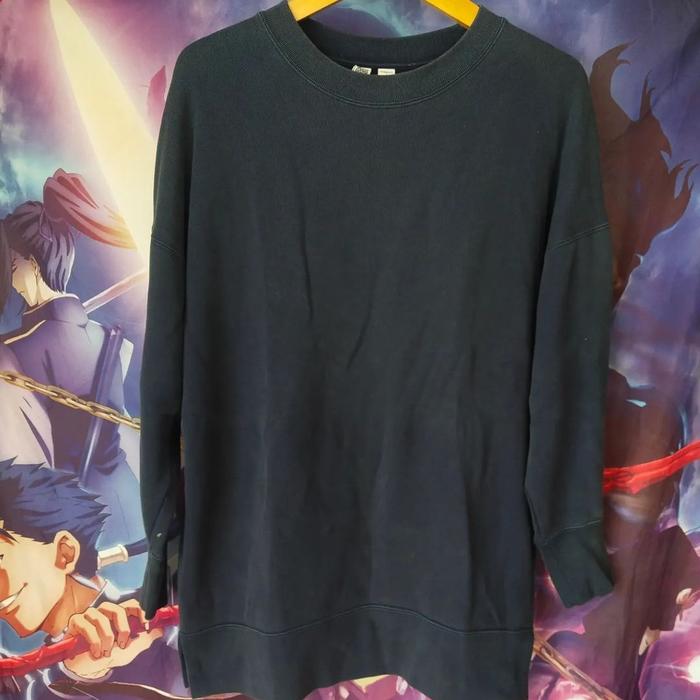 UNIQLO U x Undercover Basic Navy Crewneck Sweater CN Original Second