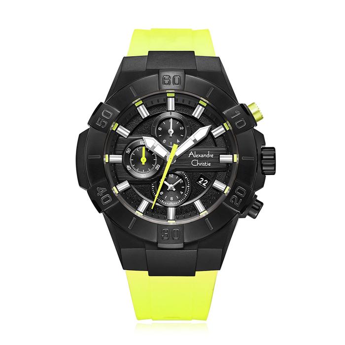 Jam Tangan Pria Analog Alexandre Christie 6649MC AC6649 AC 6649 MC 6649 MCRIPBALE Original Garansi R