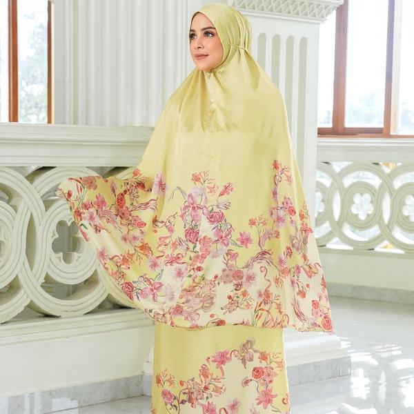 Mukena BUTTONSCARVES Farra Prayer Robe - Mimosa