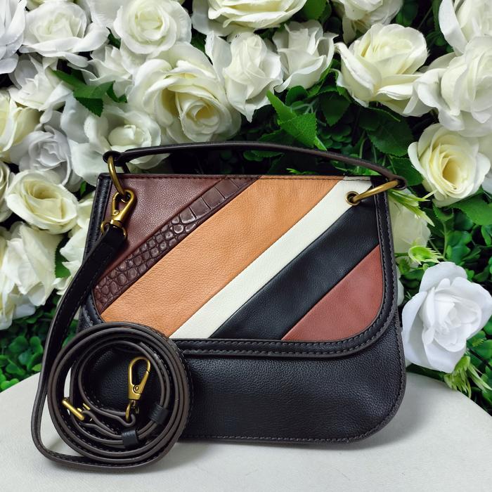 Tas Wanita Branded SHB2668196 Belmont Crossbody Dark Patchwork