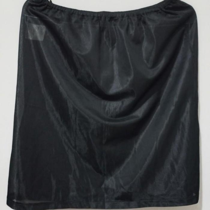 Rok Mini Skirt Sleepwear Transparan Hitam