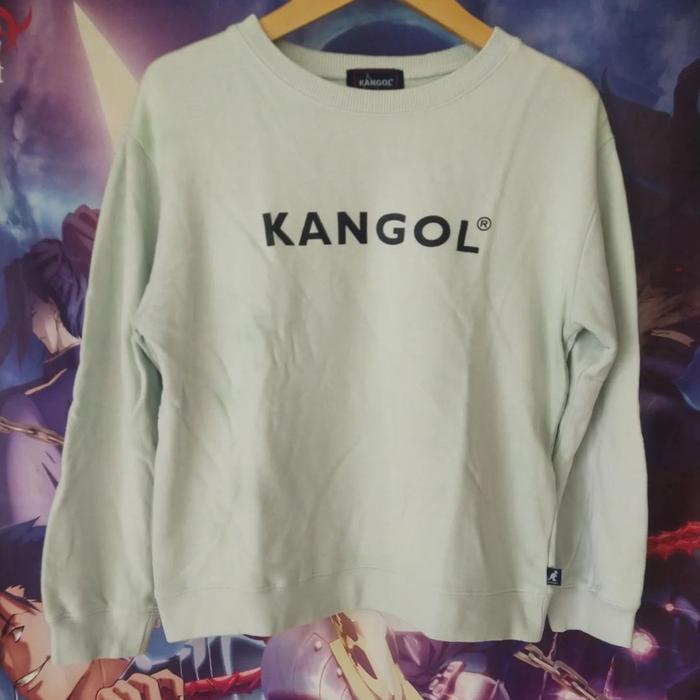 Kangol Spellout Basic Crewneck Sweater Original Second Cewek Woman