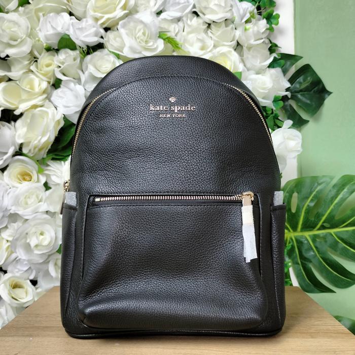 Tas Wanita Branded K8155 Leila Medium Dome Backpack Pebbled Leather