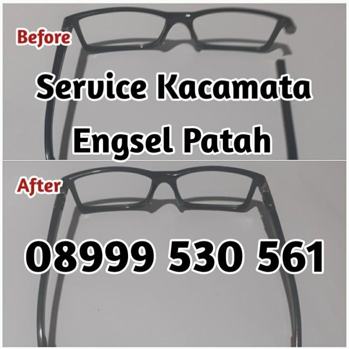 Service Kacamata Engsel per patah longgar per