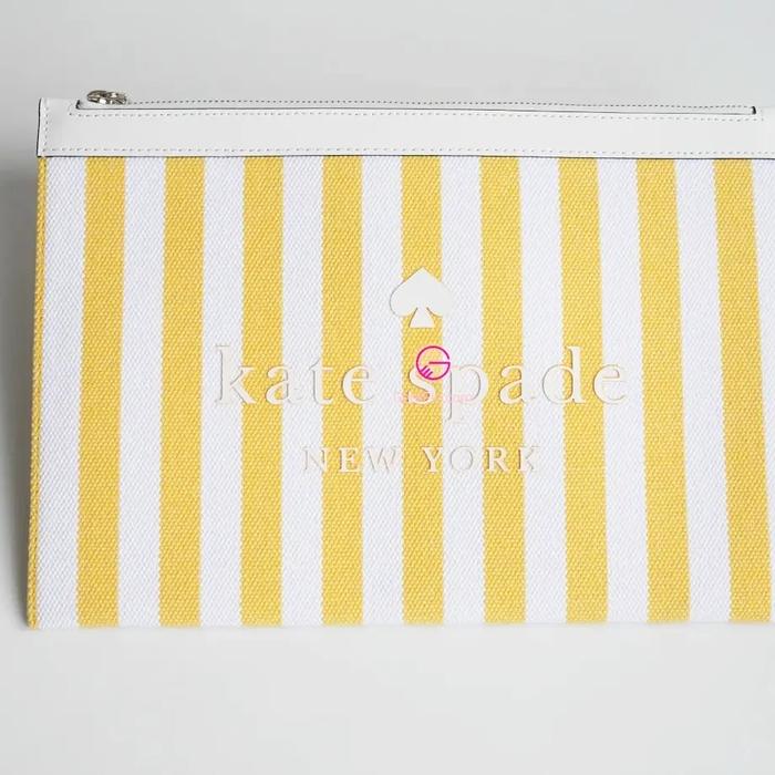 KS Kate Spade Large Zip Pouch Street Tote