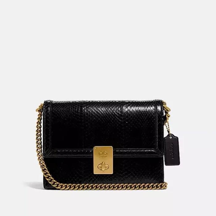 Hutton Shoulder Snake Shoulder Black
