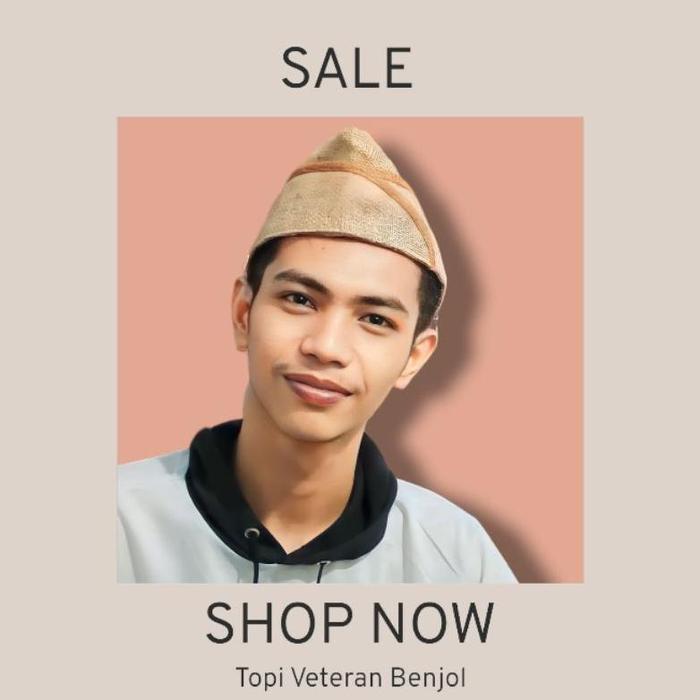 moudisshop. SLA - Peci Goni Veteran Asli / Peci Goni / Peci Songkok
