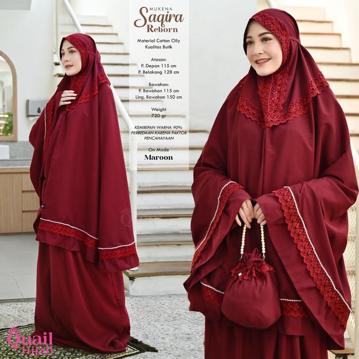 Mukena Saqira Reborn Ori Quail