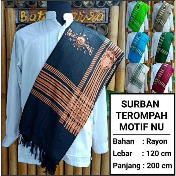moudisshop. sorban terompah motif NU / sorban syal NU / sorban batik