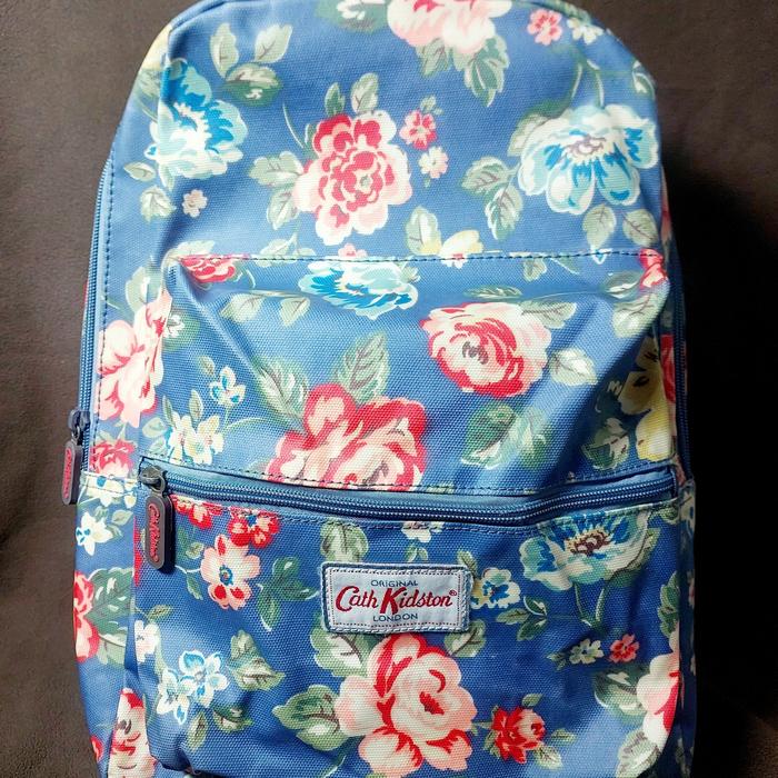 HOW - P CATH KIDSTON BACKPACK BLUE FLORAL/ TAS RANSEL FLOWER