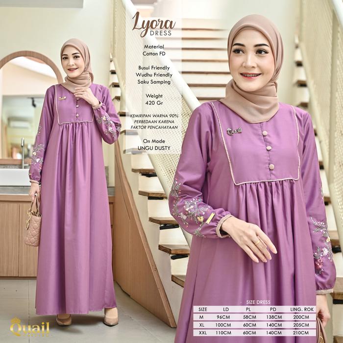 Lyora dress Ori Quail hijab