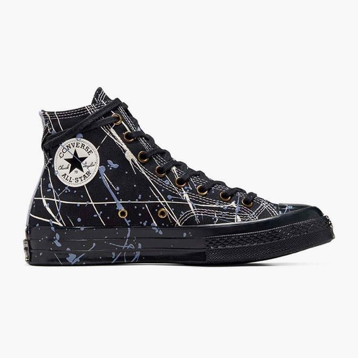 Converse 70s Hi Splatter Black Thunder Daze Blue