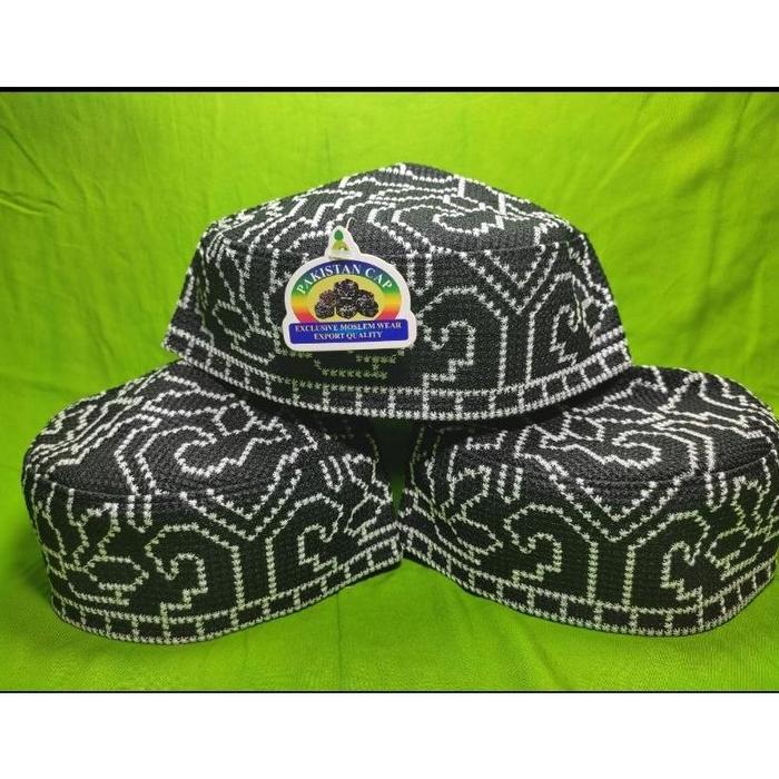 moudisshop. peci songkok pakistan/ kopiah pakistan / peci rajut /