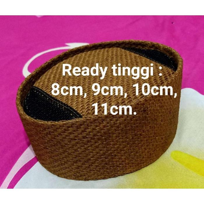 moudisshop. Peci Goni/Peci Goni AC/Songkok AC / Peci Kang Goni Cokelat